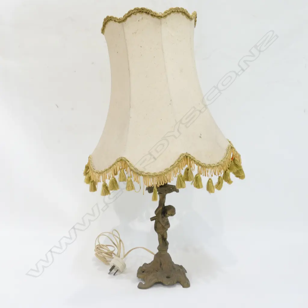 BRONZE CHERUB LAMP 600MM H Image 1++