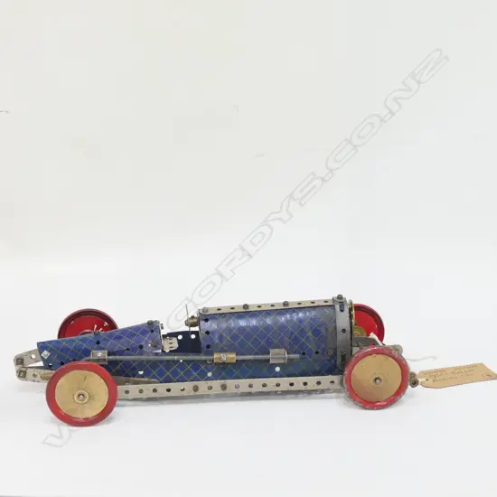 VINTAGE MECCANO 1930'S BUGATTI RACING CAR