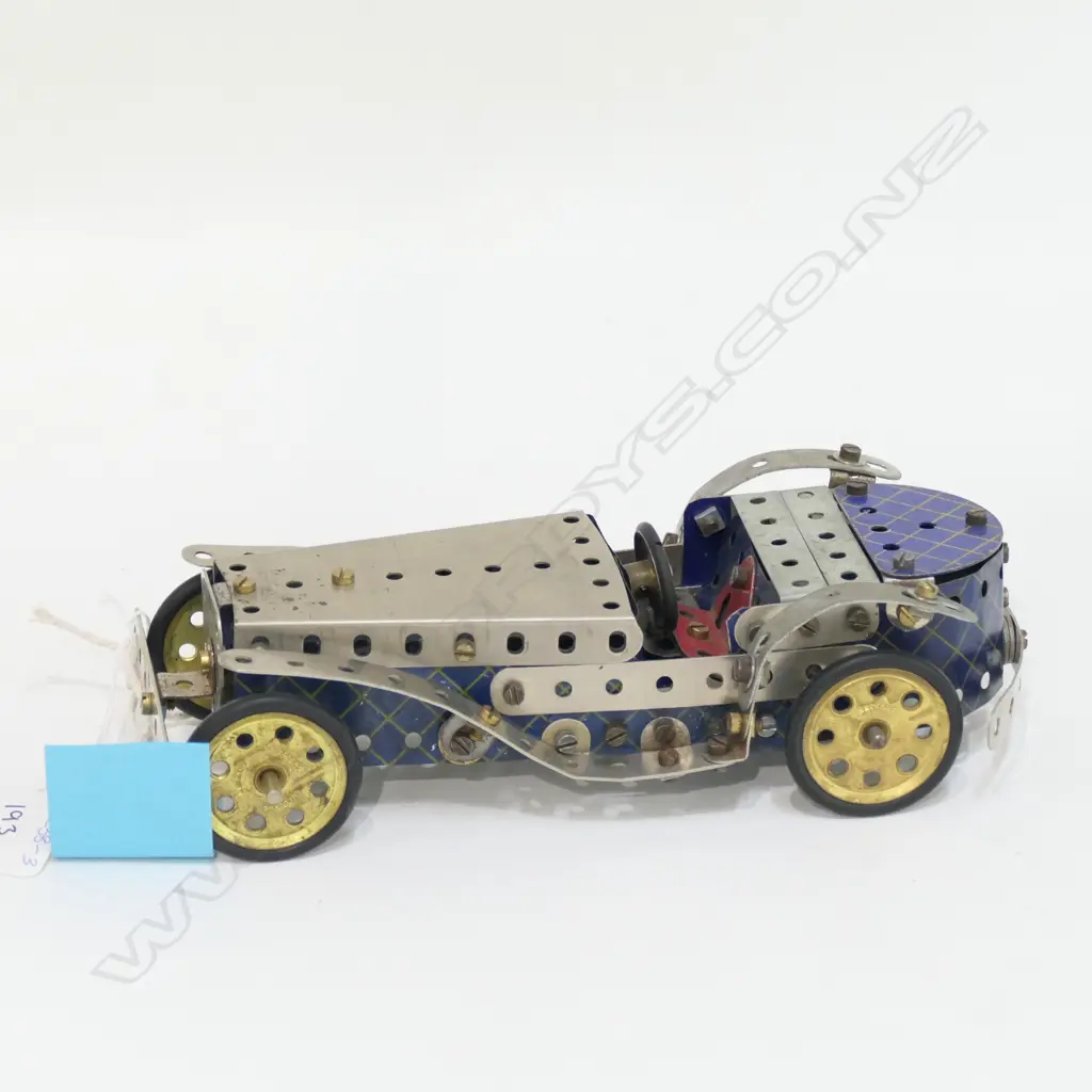 VINTAGE MECCANO 1930'S 2 SEATER SPORTS CAR Image 1++