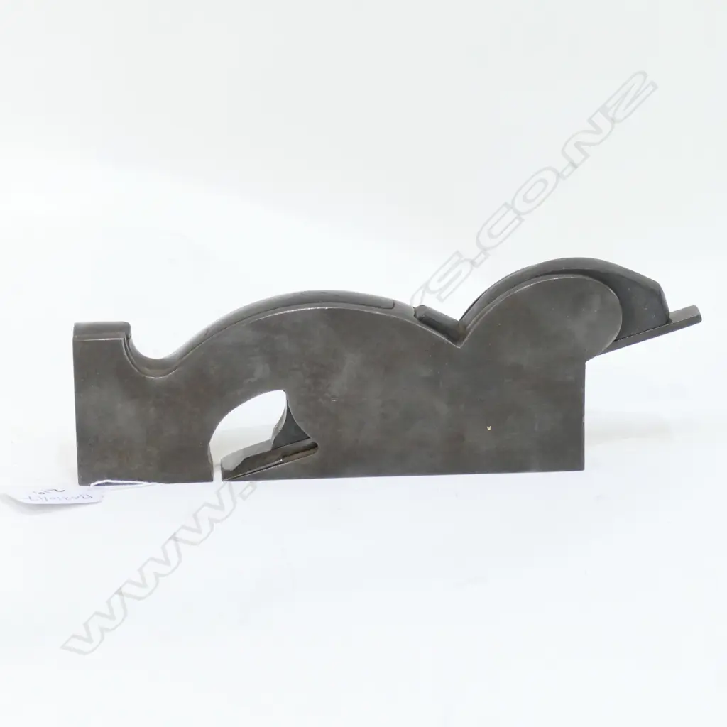 RABBET PLANE 6 3/4 INCH STEEL WITH EBONY INFILL Image 1++