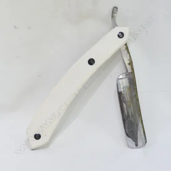 LARGE BLUE WONDER ADVERTISING RAZOR L 580 MM