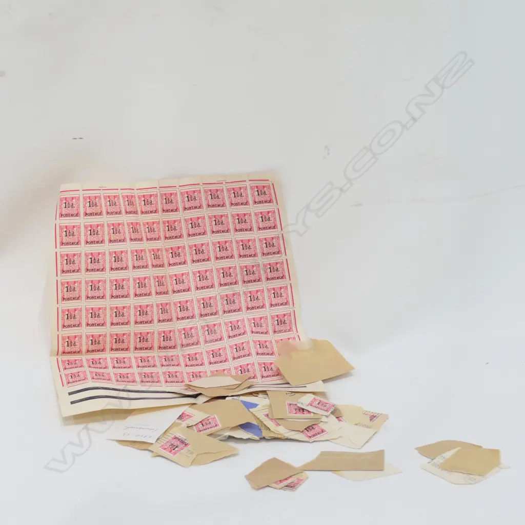 LOT ASST 1950-53 PROVISIONAL STAMPS Image 1++