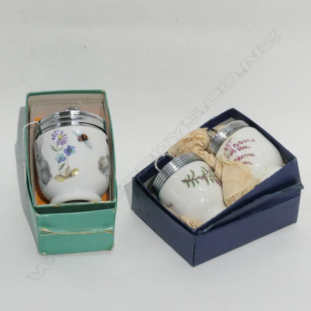 3 ROYAL WORCESTER EGG CODDLES Image 1++