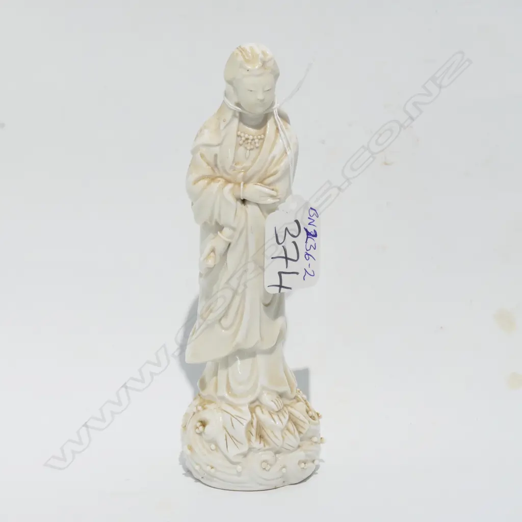 CHINESE QUAN YIN BLANC DE CHINE FIGURE Image 1++