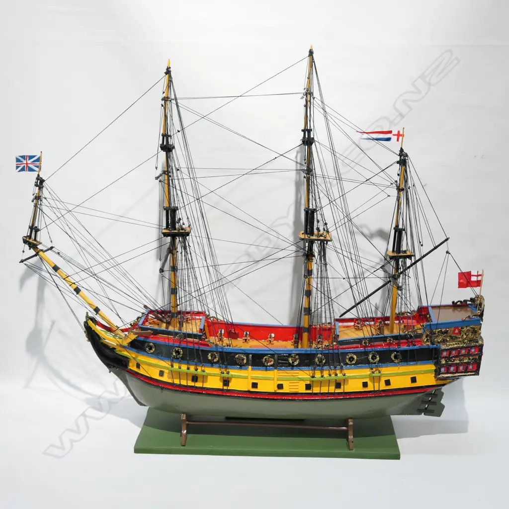 SHIP MODEL: H.M.S. MORDAUNT Image 1++