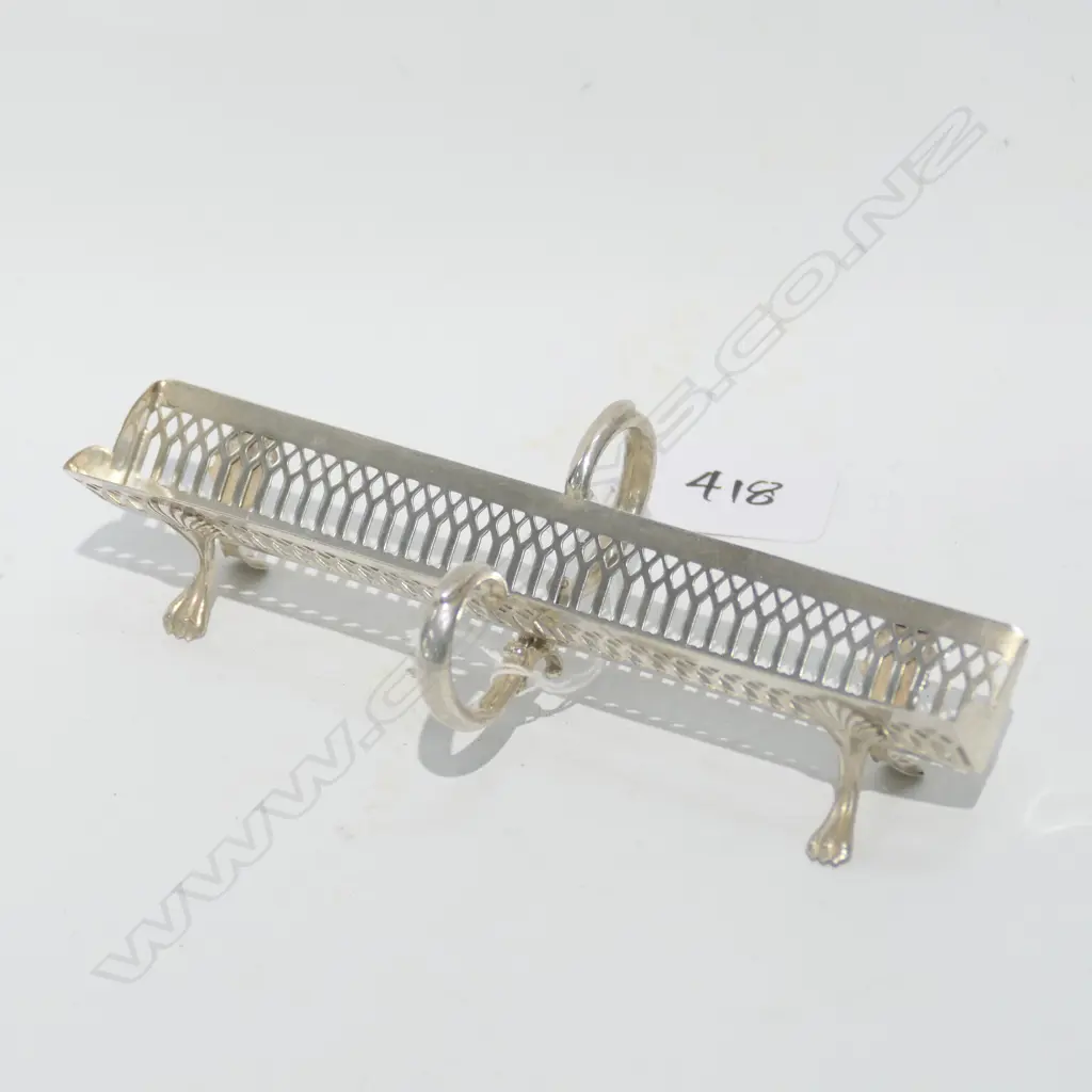 Sterling silver “rack" long V-form Image 1++