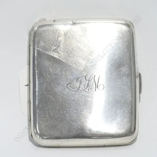 STG SILVER CIGARETTE CASE B 1928