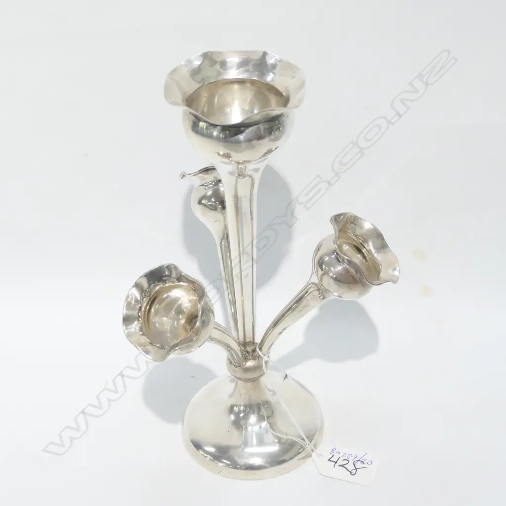 STG SILVER EPERGNE B 1908 Image 1++