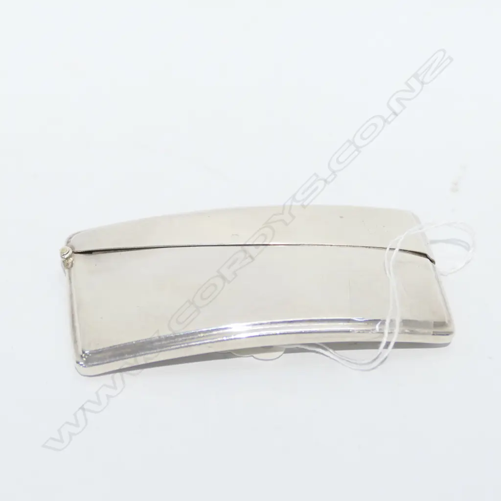 BIRM. 1913 SILVER CARD CASE Image 1++