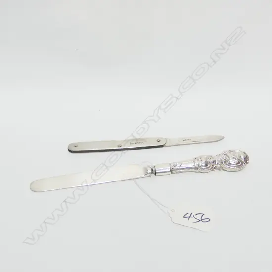 2 SILVER KNIVES - POCKET & OTHER