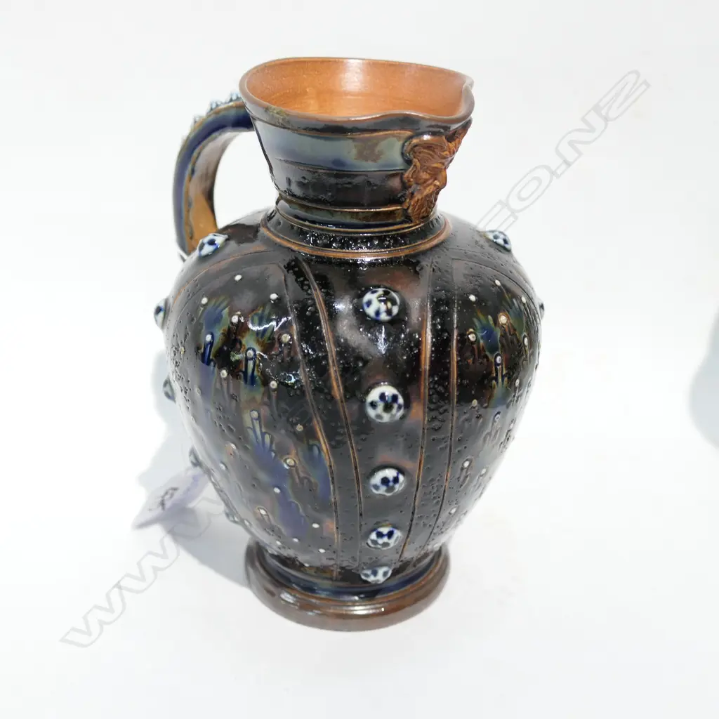DOULTON LAMBETHSALT GLAZED JUG H 140 MM Image 1++