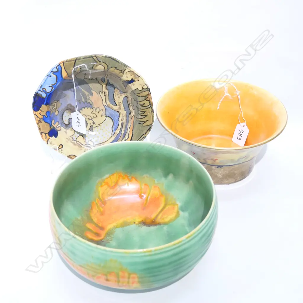 3 BOWLS C/DUCAL/AMSTEL/ WILKINSONS Image 1++