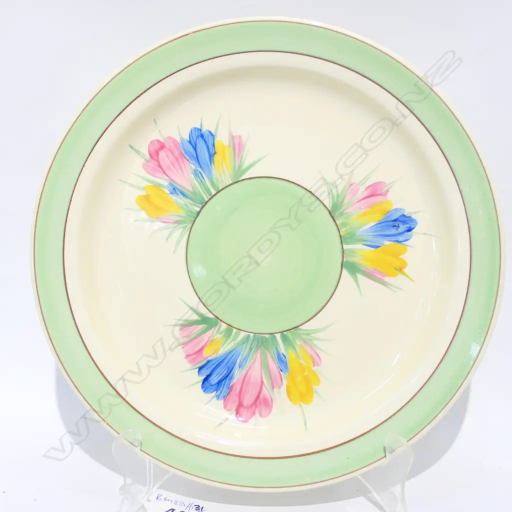 CLARICE CLIFF CROCUS PLATE Image 1++