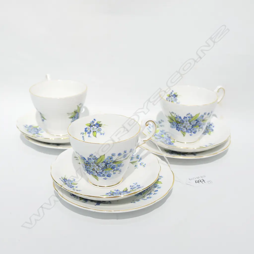 3 REGENCY TRIOS Image 1++