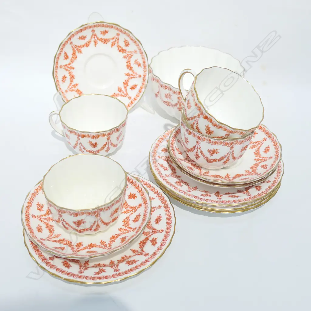4 ROYAL DOULTON TRIOS AND SUGARBOWL Image 1++