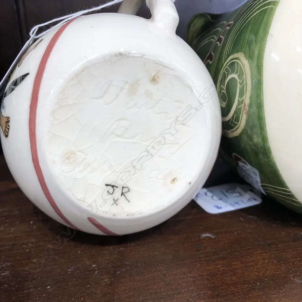 MARTIN BOYD MAORI WARRIOR POTTERY JUG + AUST. POTTERY JUG Image 1++