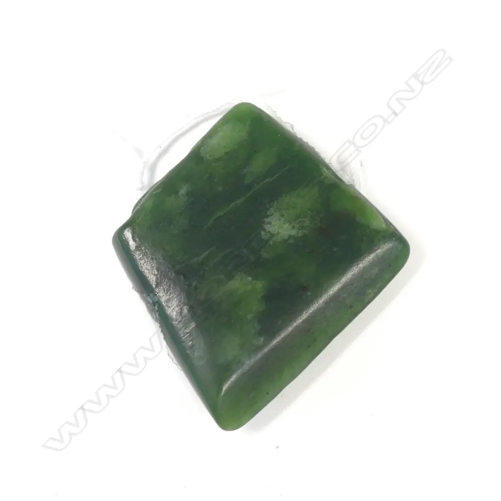 SMALL GREENSTONE ADZE WIDE FORM WIDTH 32mm Image 1++