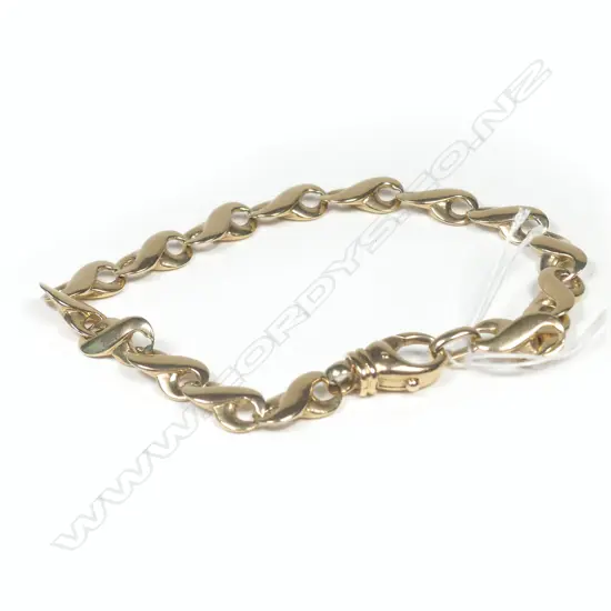 9CT GOLD BRACELET 23.74gm