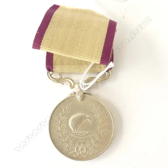 New Zealand silver Territorial Service Medal