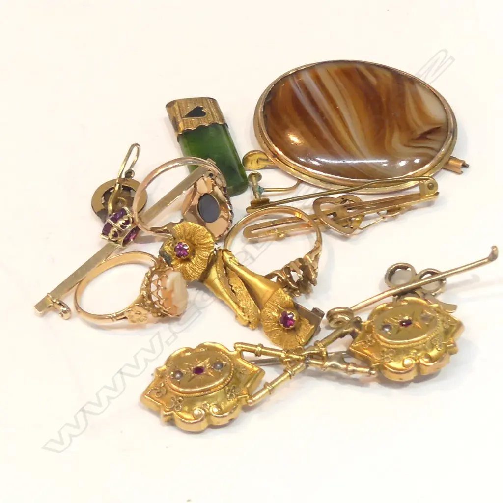 ASST SCRAP GOLD 22gm EXCL BROOCH Image 1++