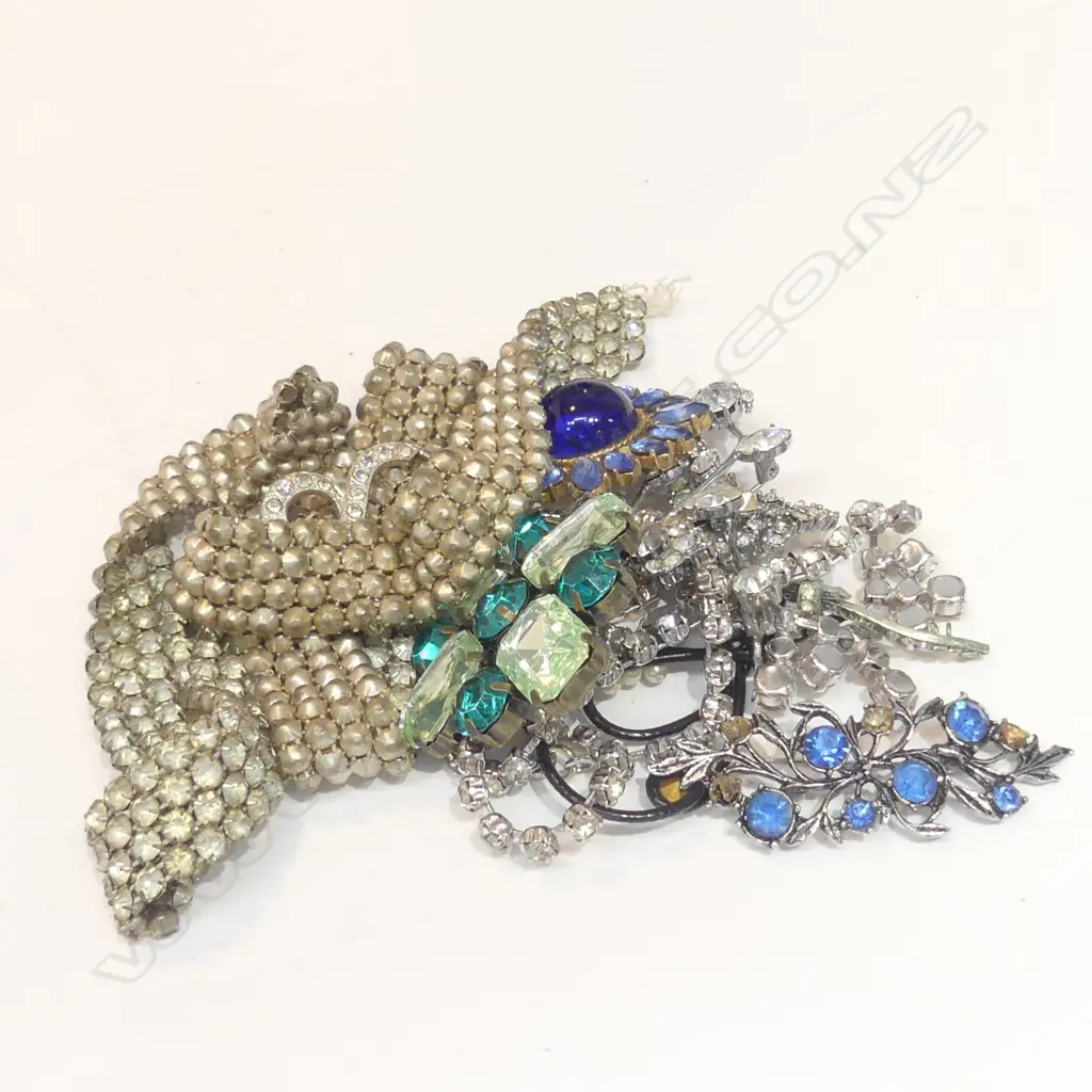 BAG PAST/RHINESTONE JEWELLERY Image 1++