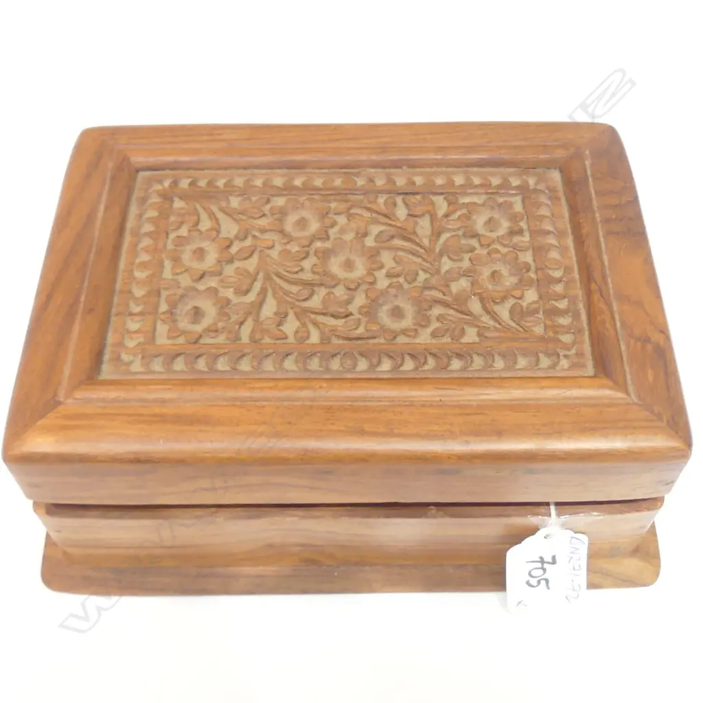 ROSEWOOD JEWEL BOX + COMPACT, 9CT CUFFLINK ETC Image 1++