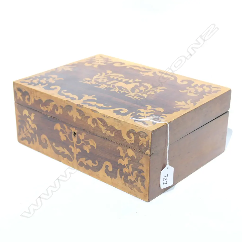 GEORGIAN INLAID BOX L 300 MM Image 1++
