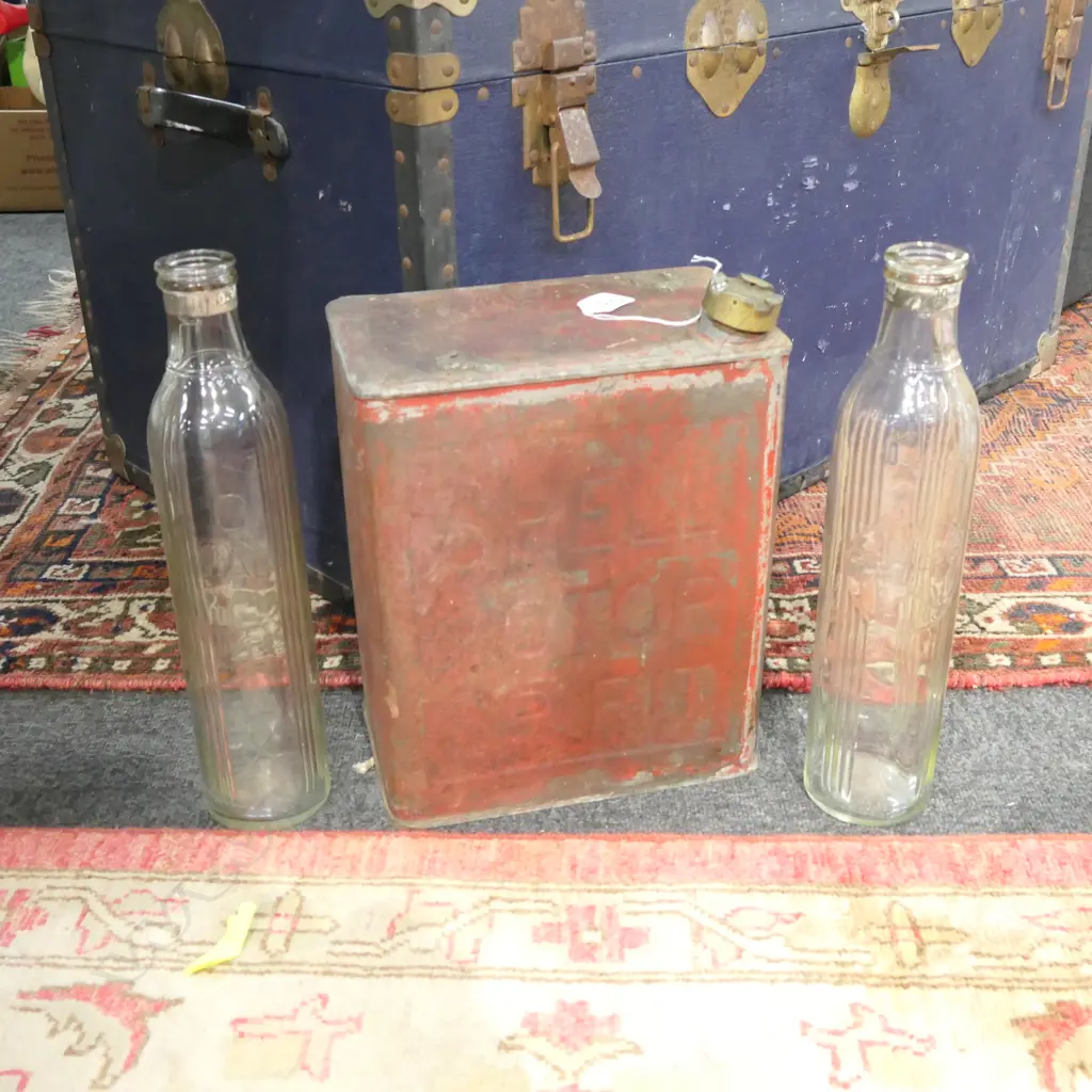 CALTEX TIN 300MM H AND 2 BOTTLES Image 1++