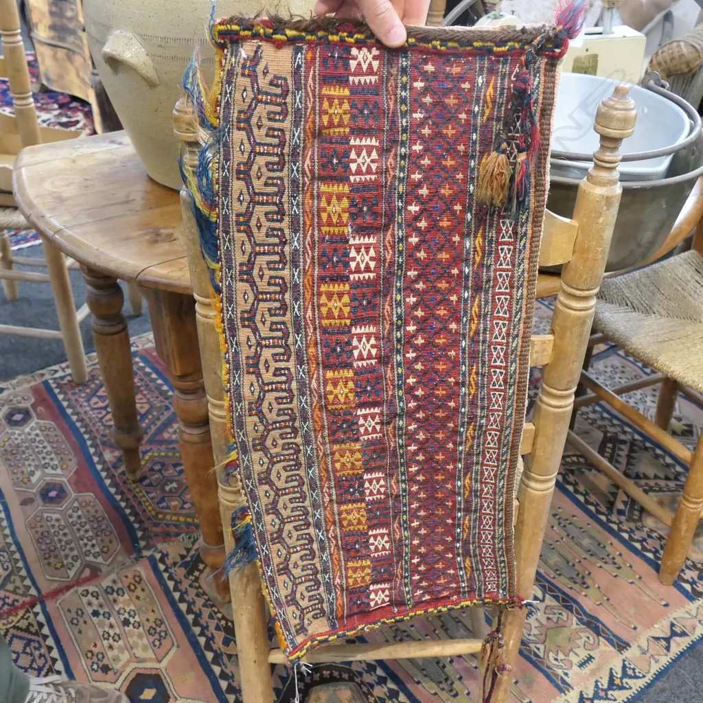 AFGHAN BALUCHI MIL'S BAG TRIBAL ALL WOOL Image 1++