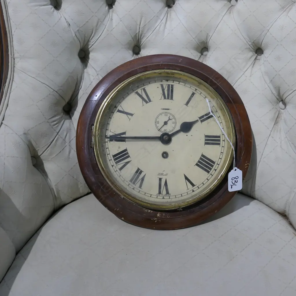 VINTAGE SHIPS CLOCK DIA. 270MM Image 1++