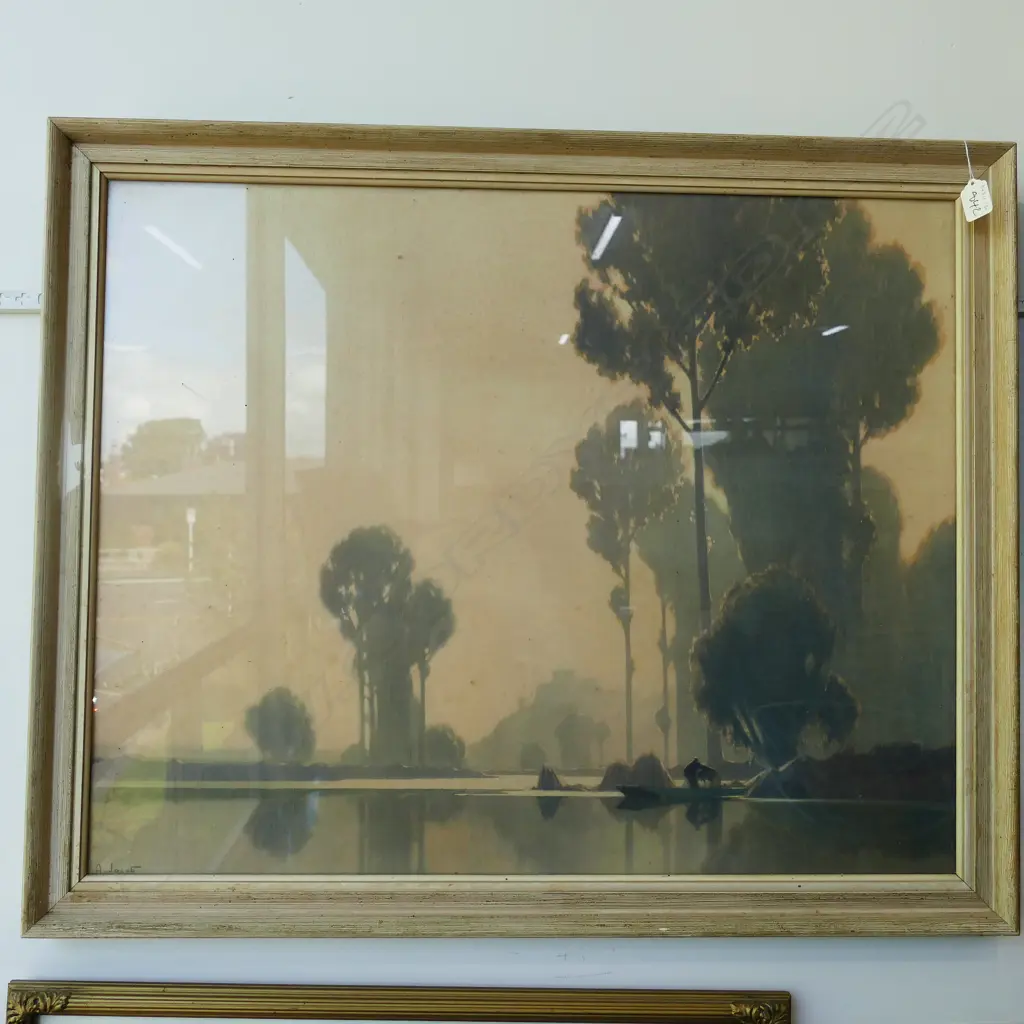 ALEXANDER JACOB PRINT 'LA SEINE PLACIDE' Image 1++