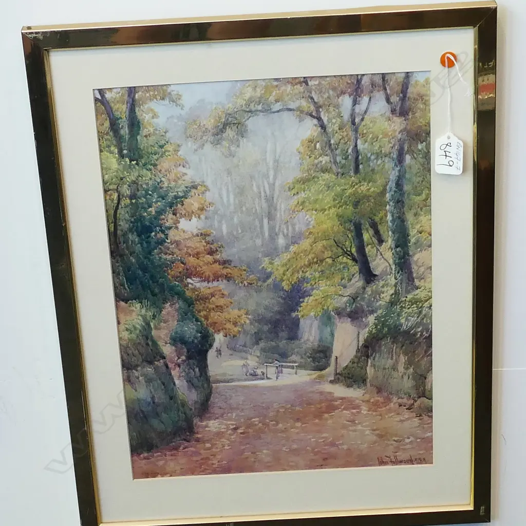 JOHN FULLWOOD PRINT FOREST ROAD Image 1++