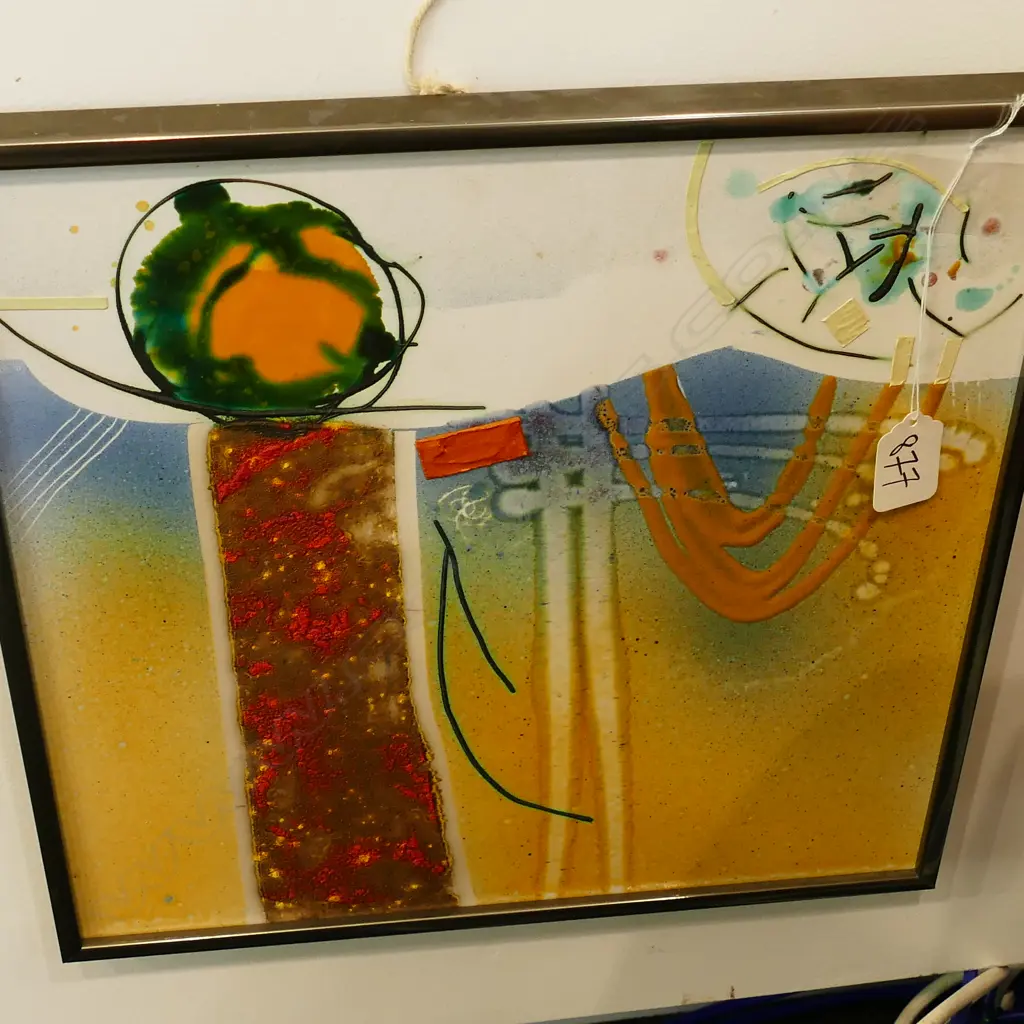 BRIAN GARTSIDE FRAMED TILE Image 1++