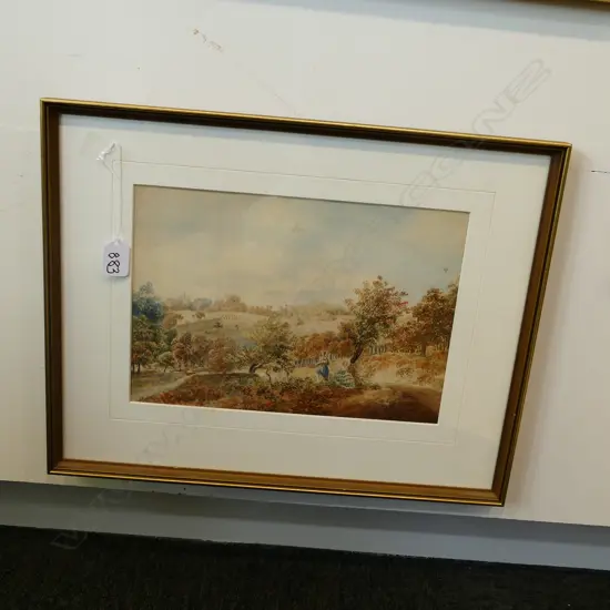 C BUCHANAN W/COLOUR VICT LANDSCAPE 310 X 190 MM