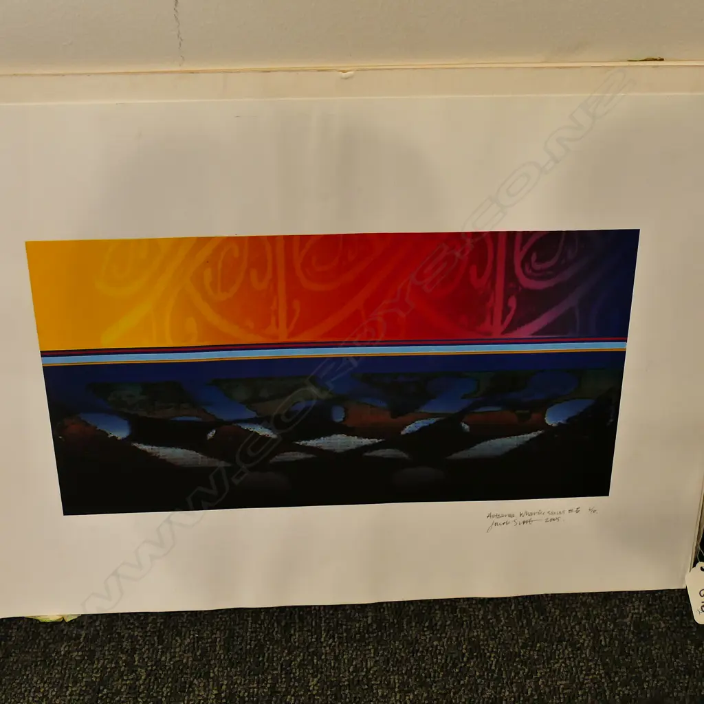 TWO UNFRAMED JACOB SCOTT PRINTS 2/10 140 X 270mm Image 1++