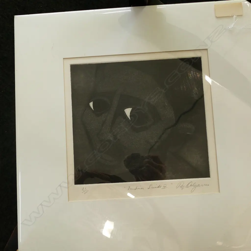 ROY DALGARNO 'INDIAN SUITE IV' (BOY PASSING) ED. 21/25 - 210 x 230mm Image 1++