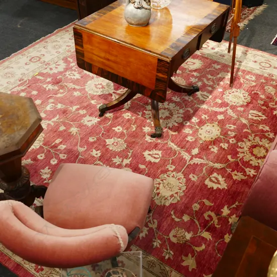 LARGE HANDKNOTTED CARPET