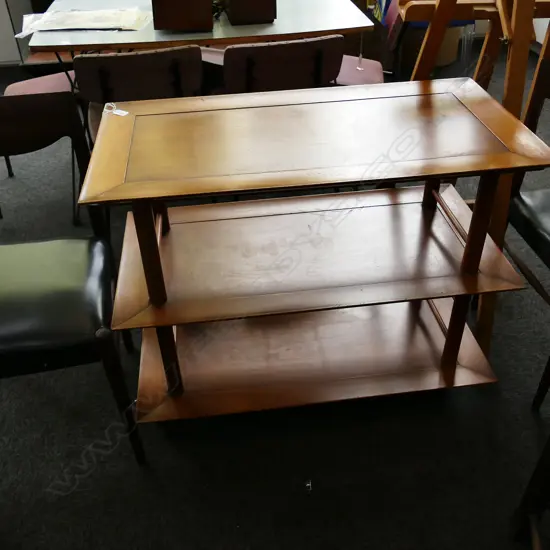 2 TIER RETRO SHELVES 750MM H 910MM L