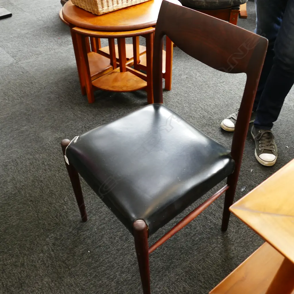 PR MID CENTURY DESIGNER CHAIRS IN TEAK Image 1++