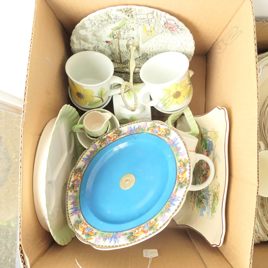 LOT ASST CHINA DOULTON/BRENTLEIGH WARE ETC Image 1++