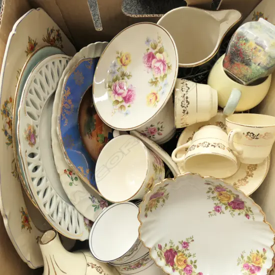 LOT ASST CHINA WADE/PLATES/COFFEE SERVICE ETC