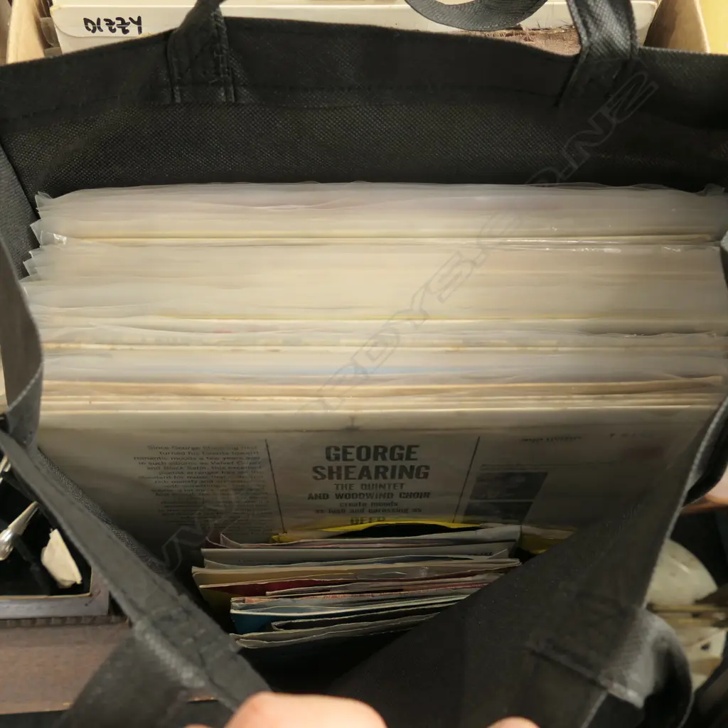 BOX LOT ASST. RECORDS Image 1++