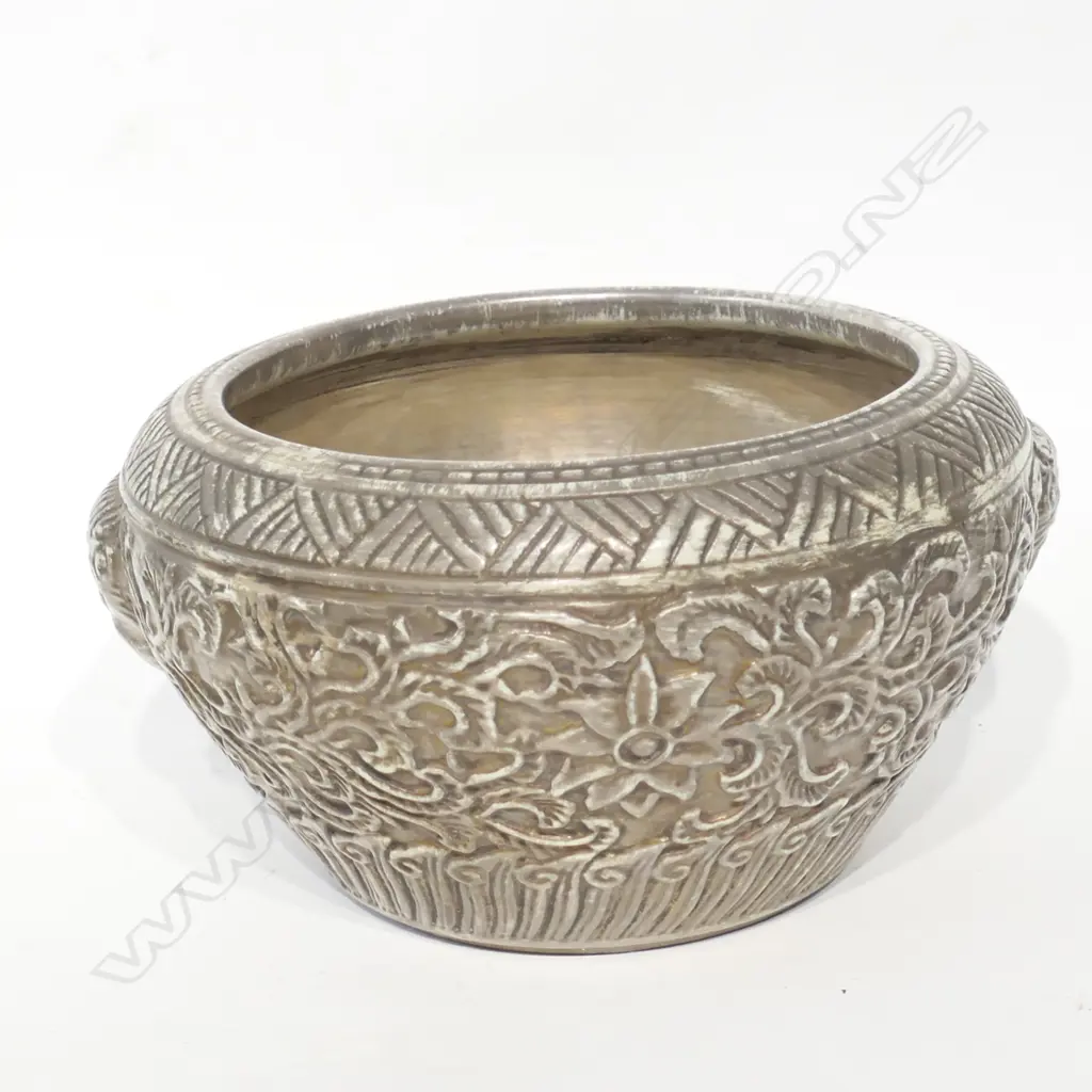 CERAMIC INCENSE BURNER - MARKED QIANLONG Image 1++