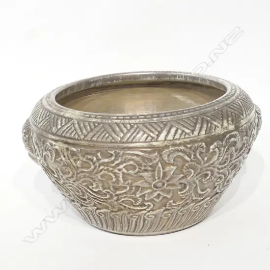 CERAMIC INCENSE BURNER - MARKED QIANLONG