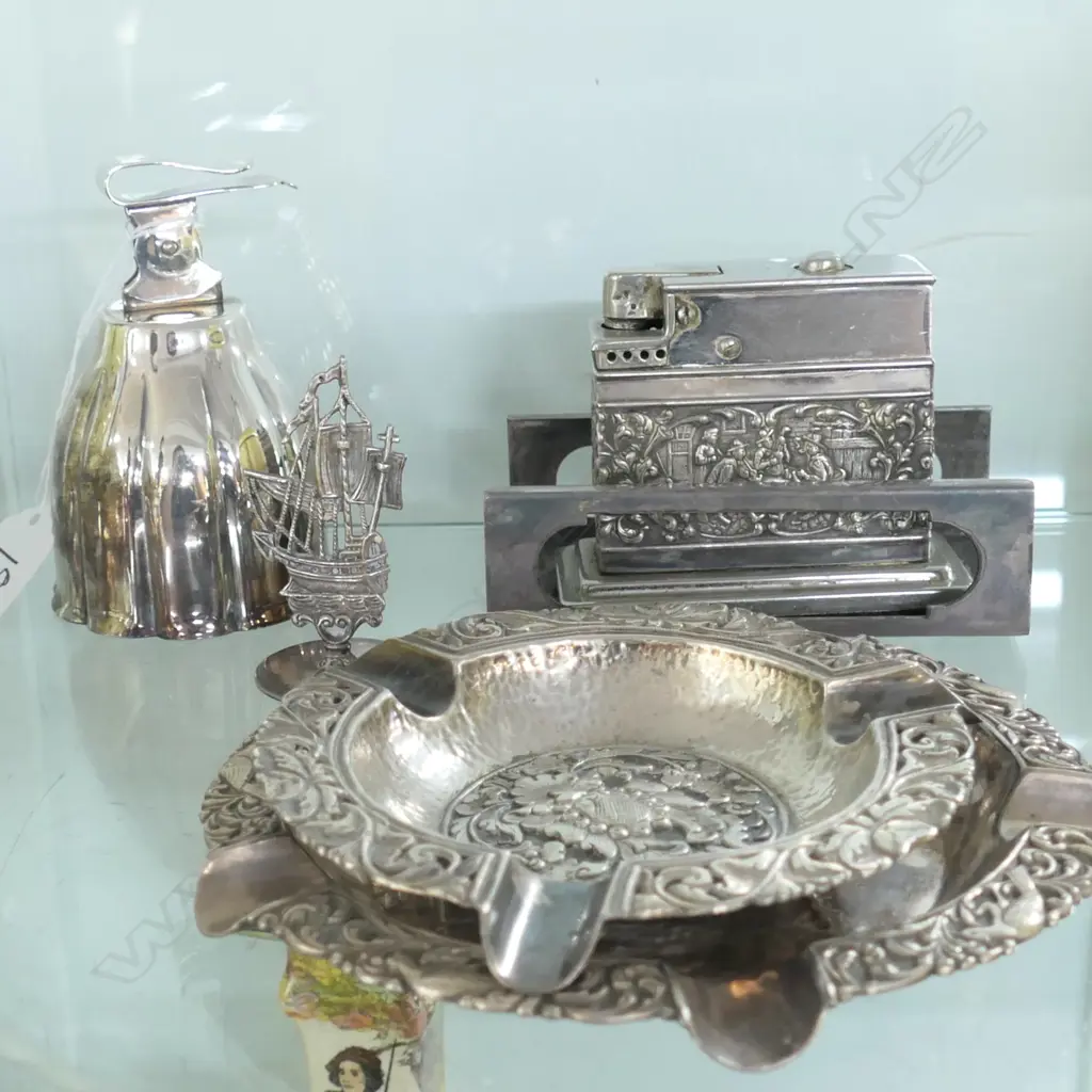 6 PCES MARKED CONTINENTAL SILVER Image 1++