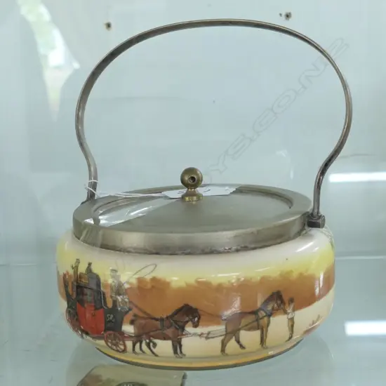 ROYAL DOULTON SERIES WARE BISCUIT BARREL H. 65MM