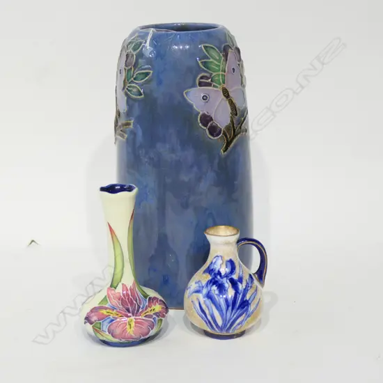 2 PIECES ROYAL DOULTON & ANOTHER, LARGEST BEING H. 190MM