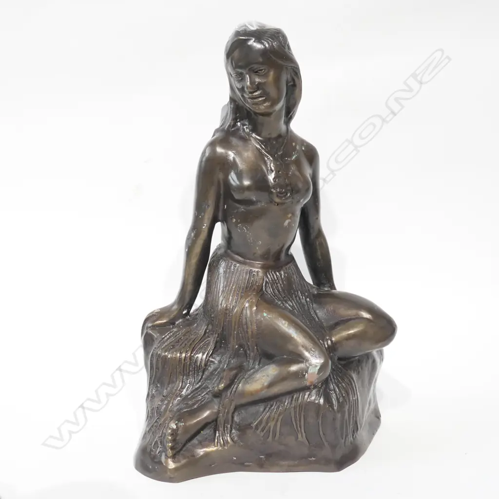 PANIA OF THE REEF BRONZED. H. 280MM Image 1++