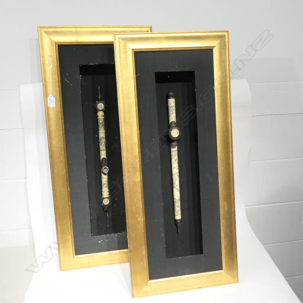 PR DECORATIVE PIPES IN GOLD BOX FRAMES 810 X 350MM Image 1++