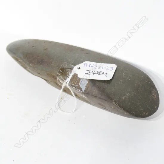 NG West Papua Asmat stone adze blade